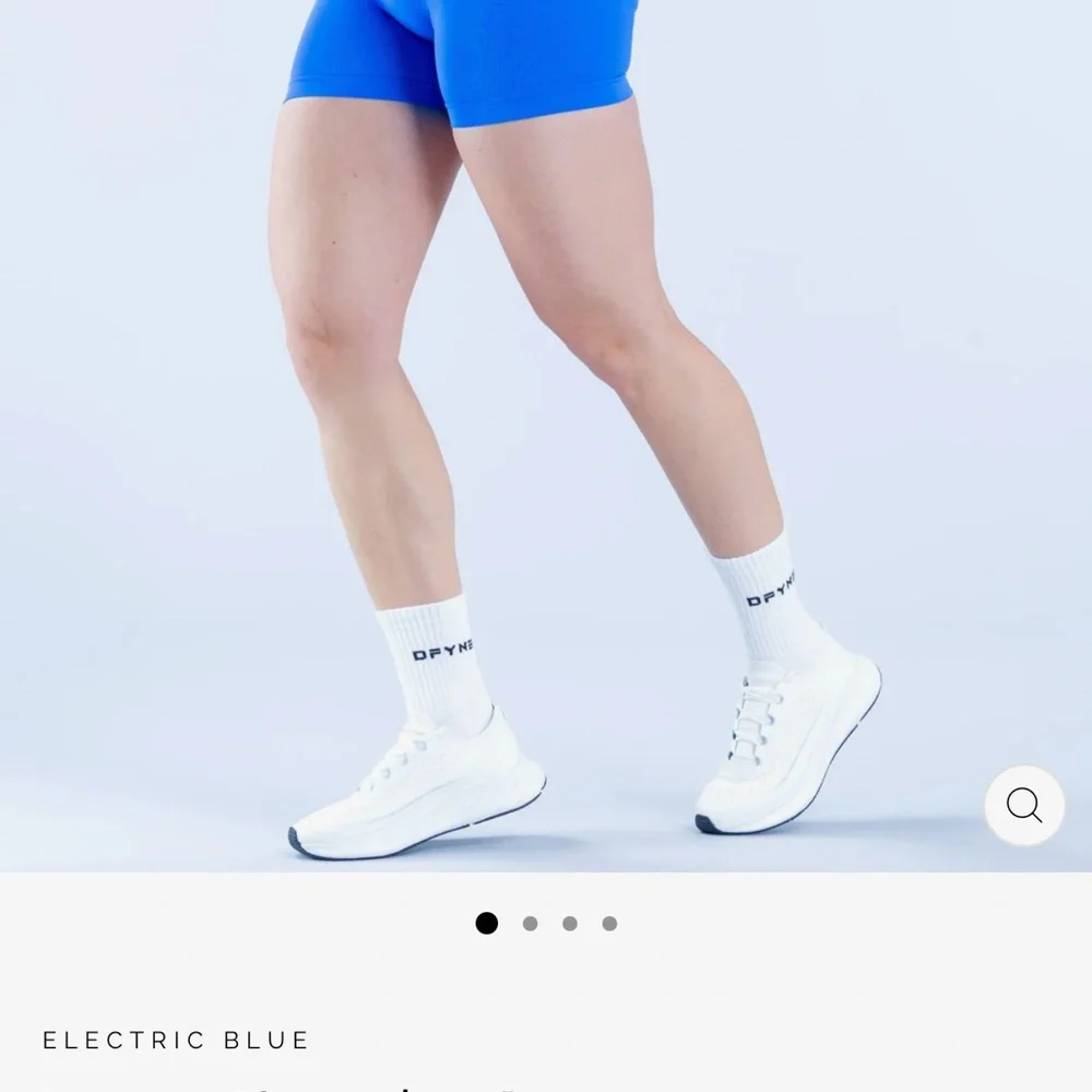 Dfyne Impact Electric Blue Women's Bike Shorts M - Picture 1 of 5